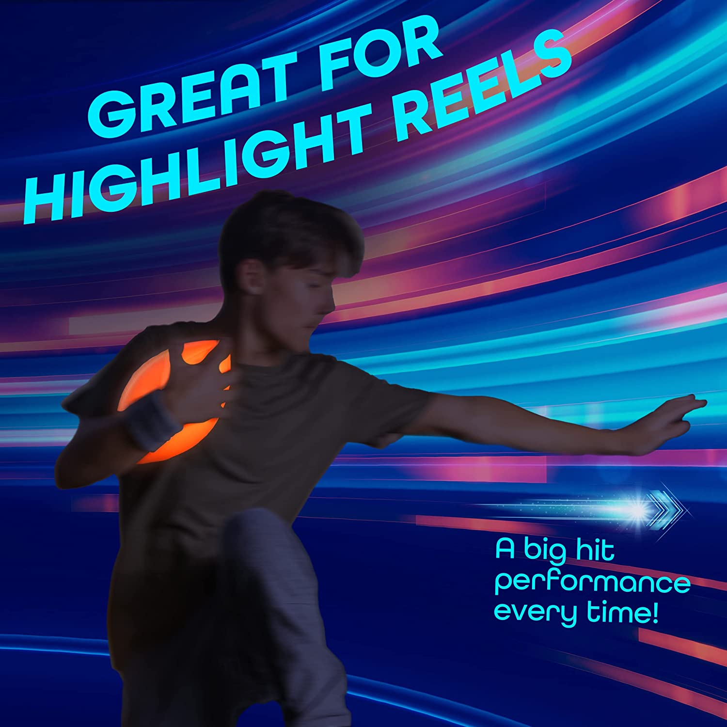 GlowCity Glow in The Dark Football - The California Beach Co.