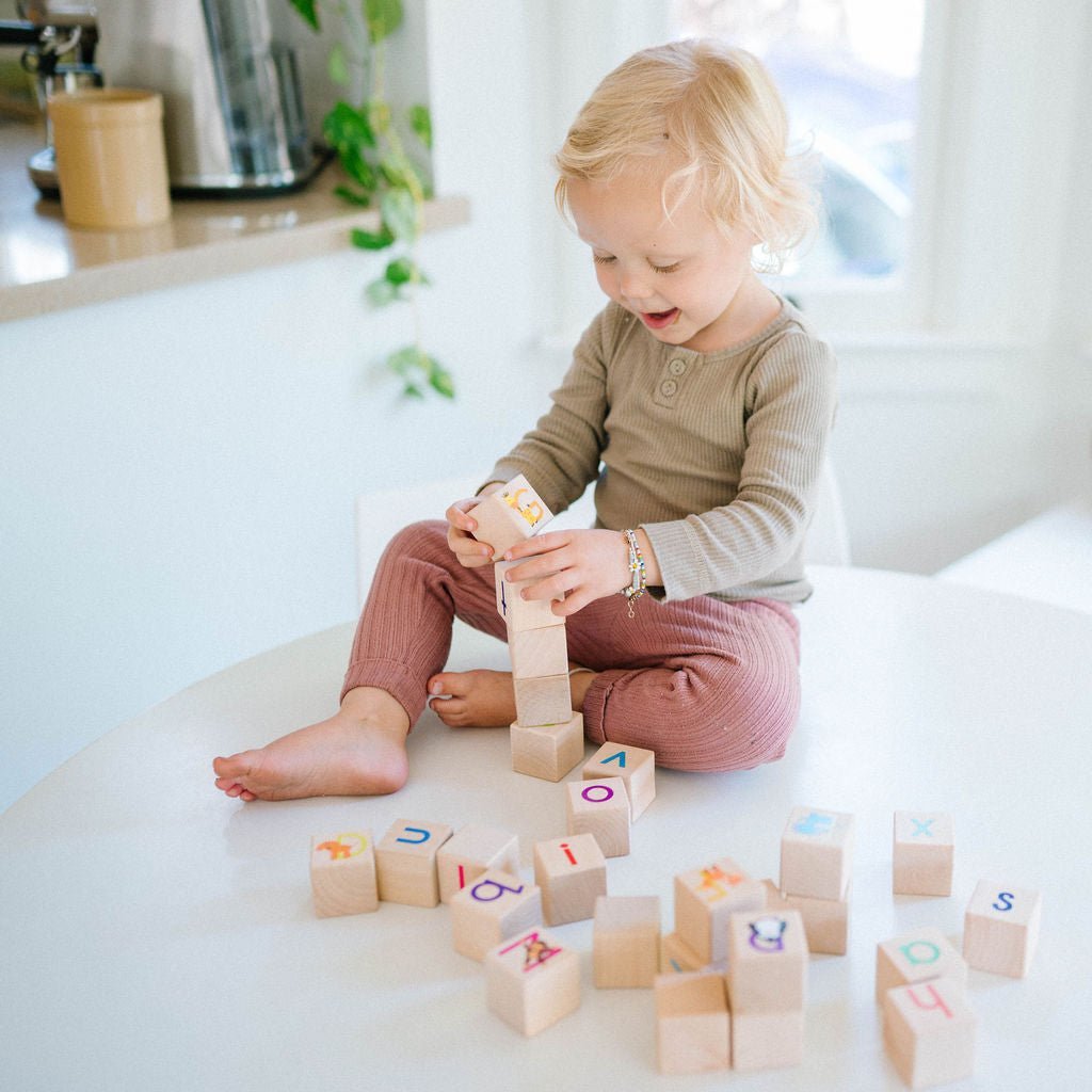 Animal ABC Blocks - The California Beach Co.