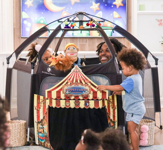 A Magical Night In With Your Family: Featuring the Pop N Go Playpen - The California Beach Co.