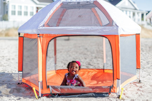 Clean Up Nice with the Pop ‘N Go Playpen