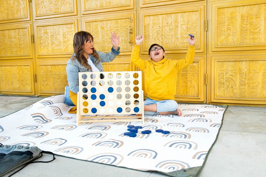 Turn You California Beach Blanket into a Craft Station
