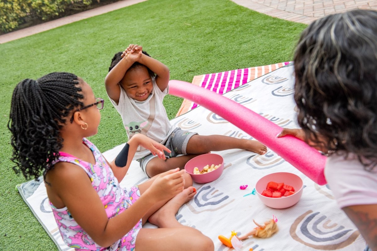 Have an After School Picnic Featuring the California Voyager Blanket - The California Beach Co.