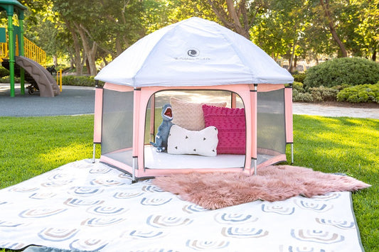 Outdoor Playpen Use