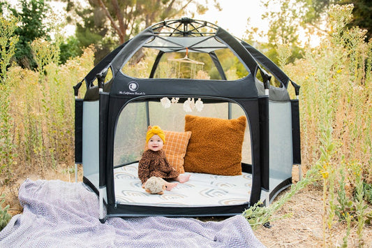 baby naps in playpens