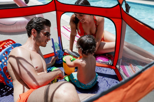 Have a Perfect Pool Day Featuring the Pop N’ Go Playpen