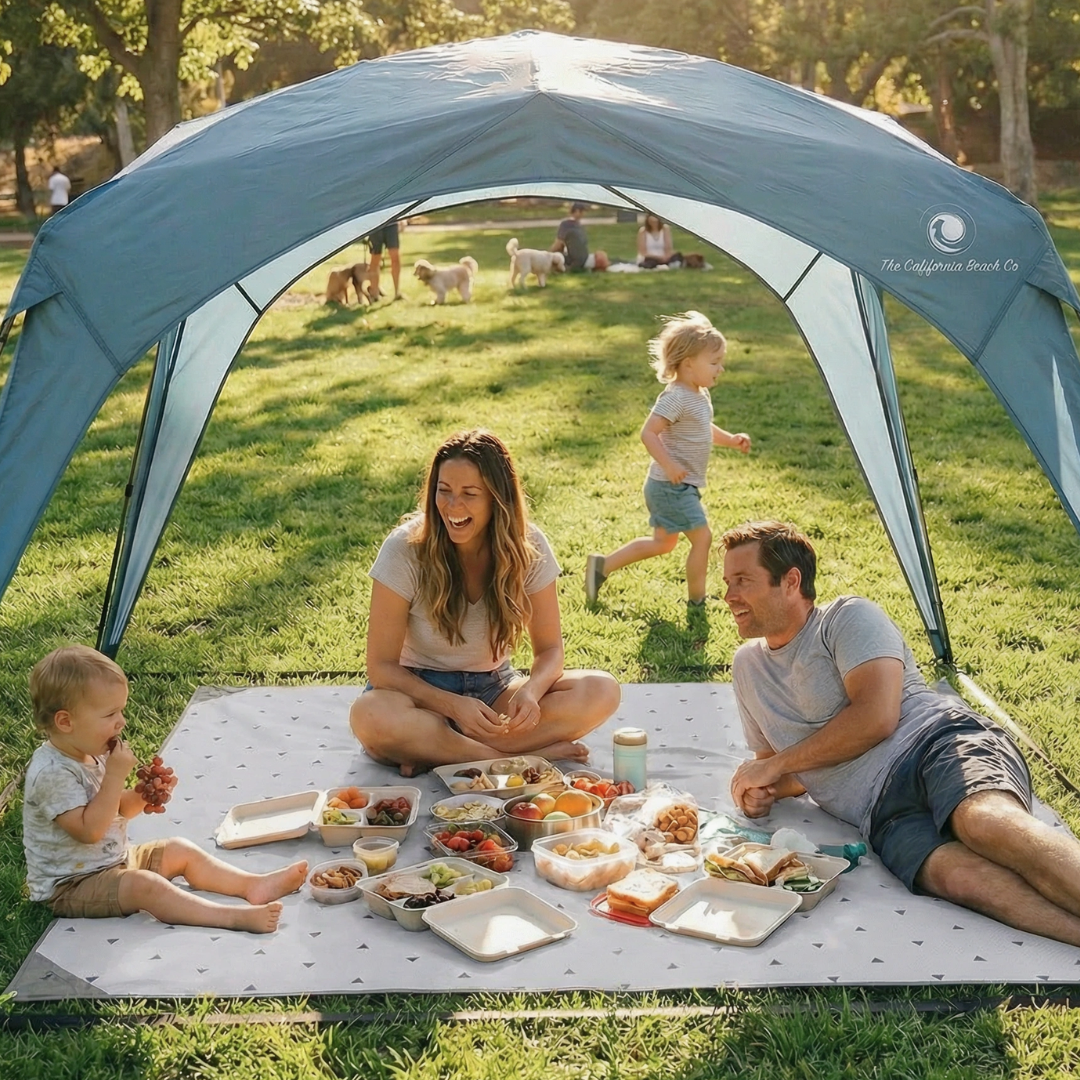 California Voyager Blanket Beach Umbrella