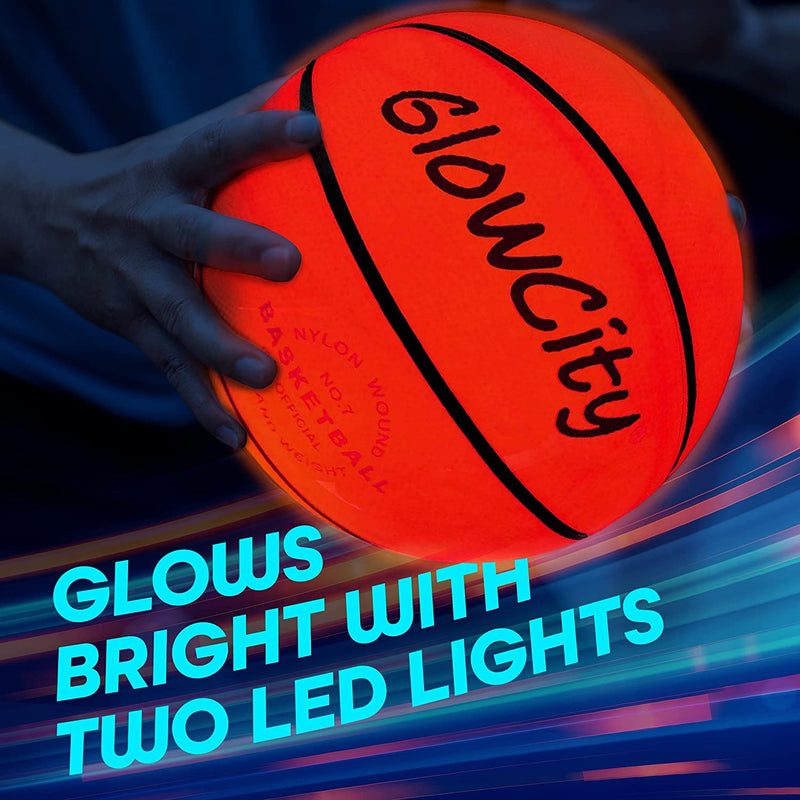 GlowCity Glow in The Dark Basketball - The California Beach Co.