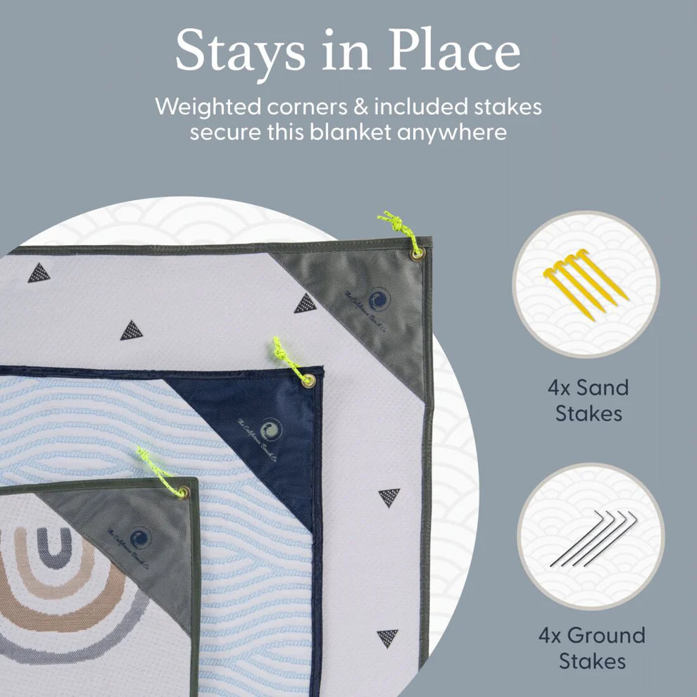 California Voyager Blanket Beach Umbrella