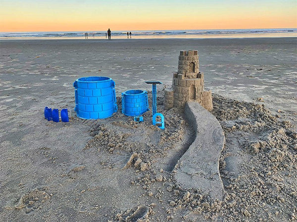 Deluxe Tower Kit - Outdoor Sand & Snow Castle Molds - The California Beach Co.
