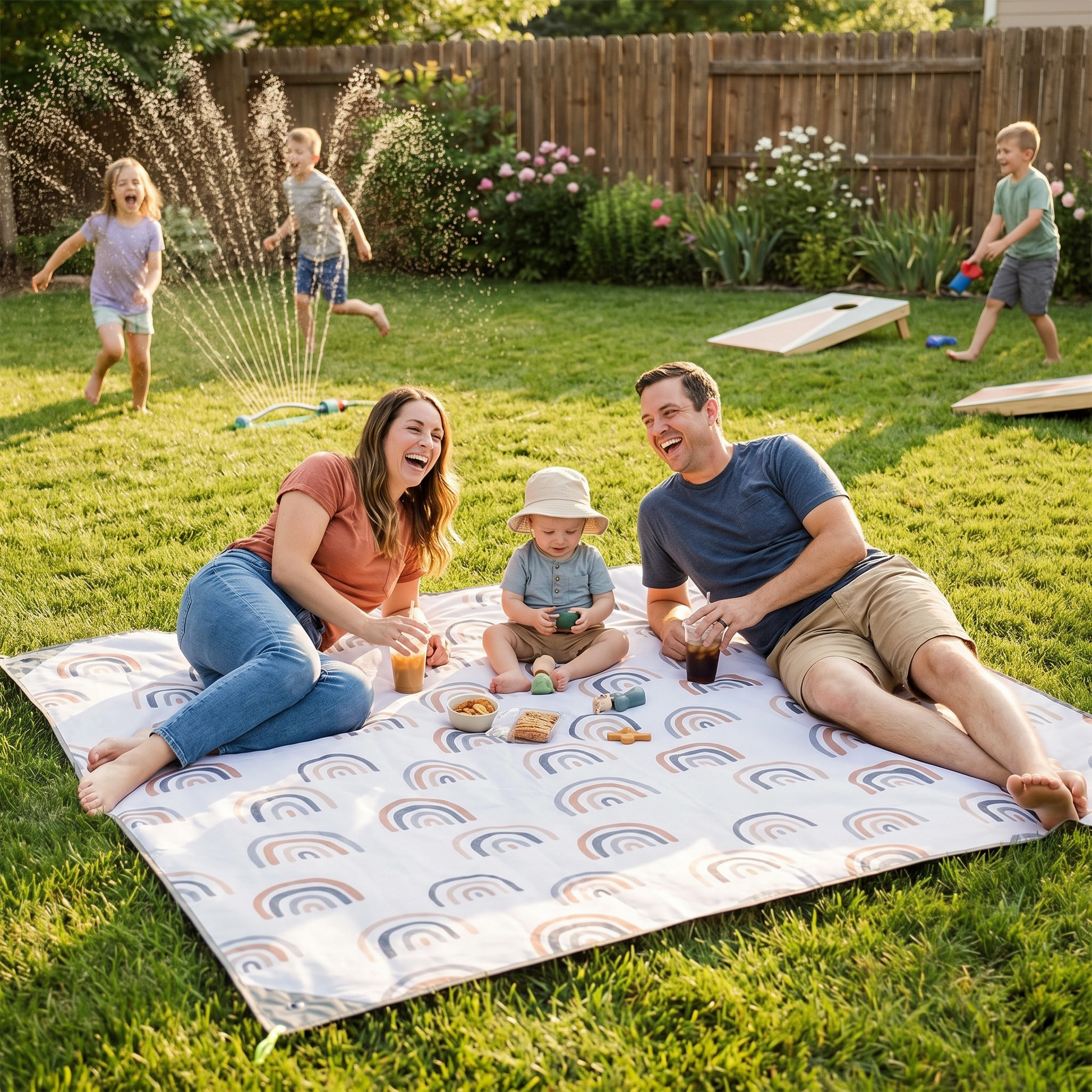 California Voyager Blanket Beach Umbrella