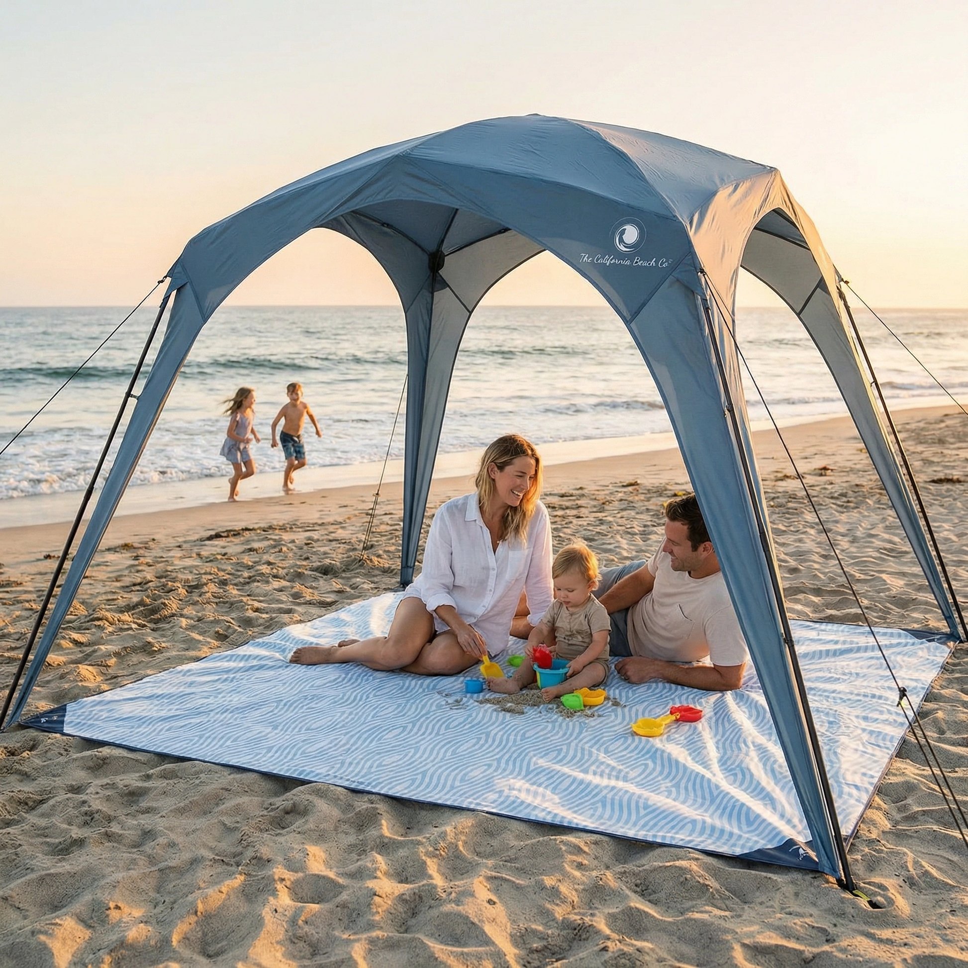 California Voyager Blanket Beach Umbrella
