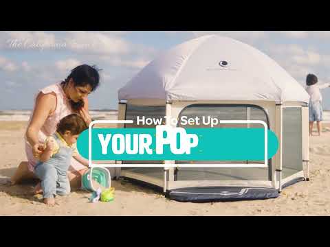 c&c california large pop up tent Pop 'N Go® Playpens & Play Mats
