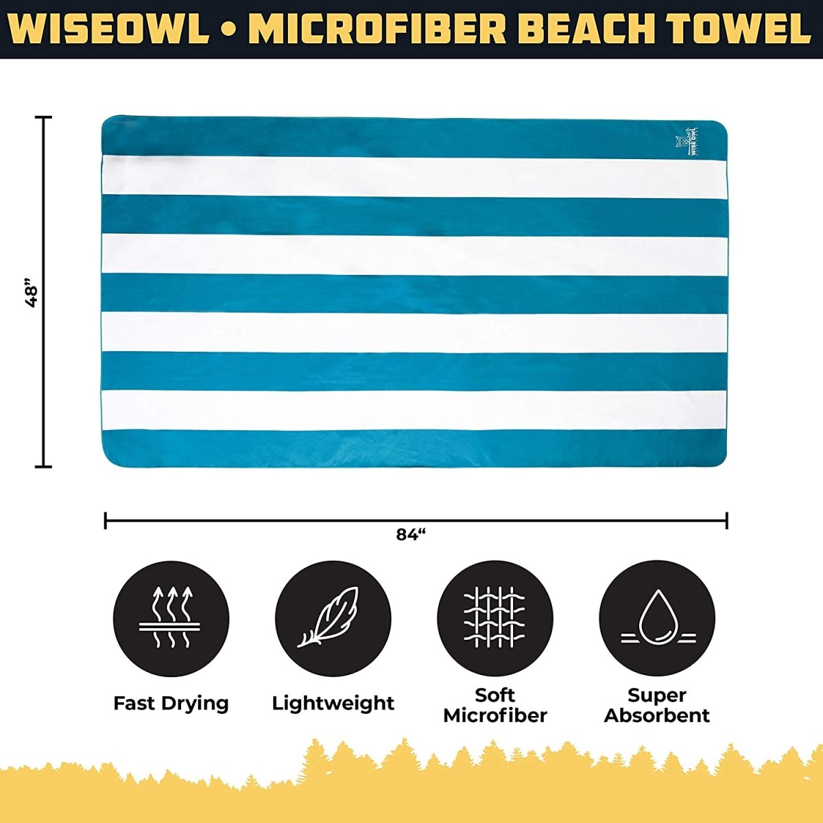 Wise owl outfitters camping towel hot sale