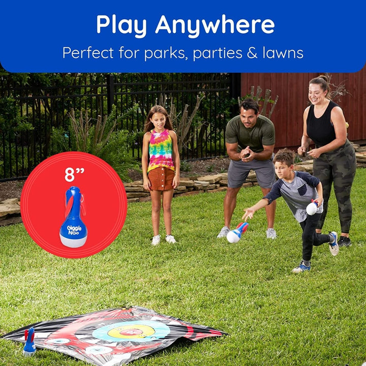 Giggle N Go Flarts- Monster Theme Lawn Darts Outdoor Games - The California Beach Co.