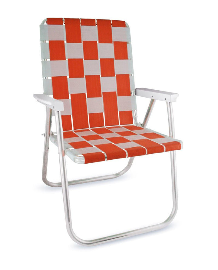 Orange & White Classic Chair - The California Beach Co.