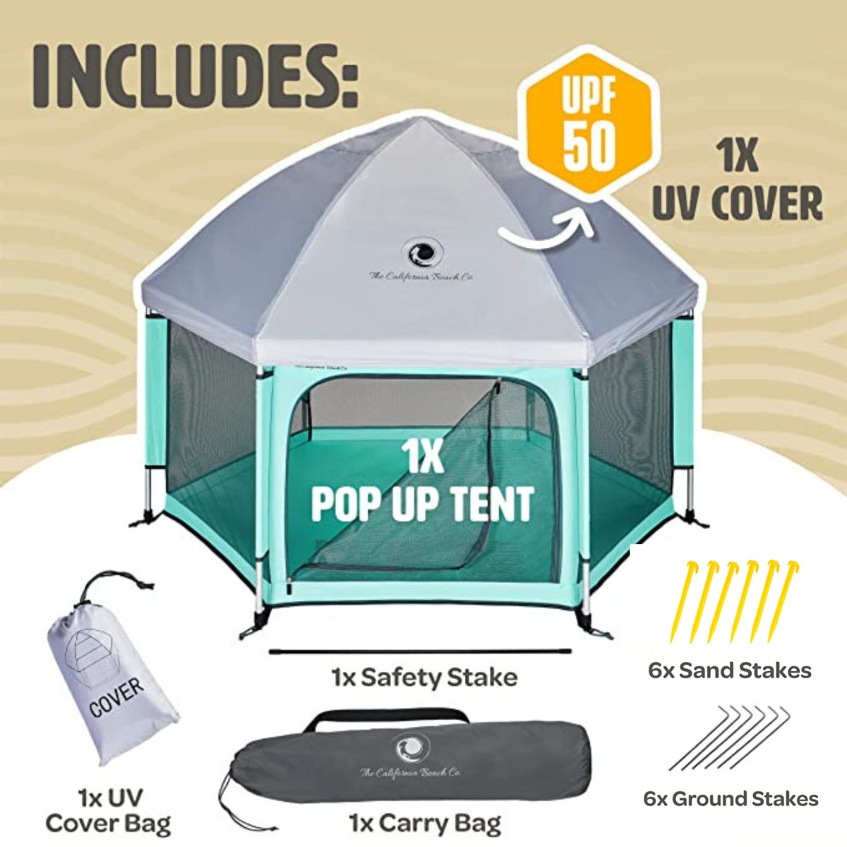 California pop up tent deals baby