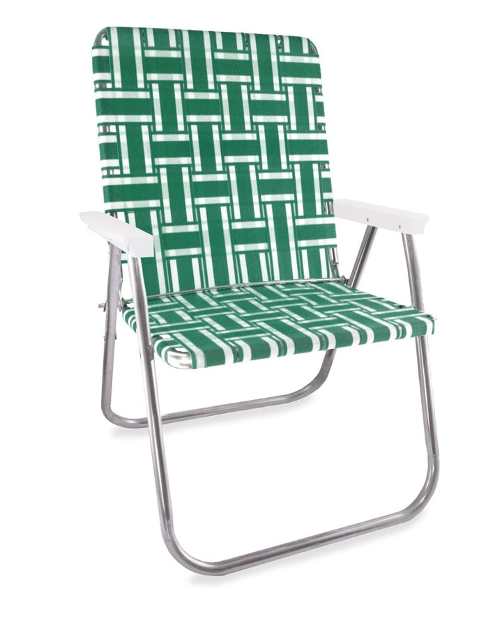 Green and White Stripe Magnum Chair - The California Beach Co.