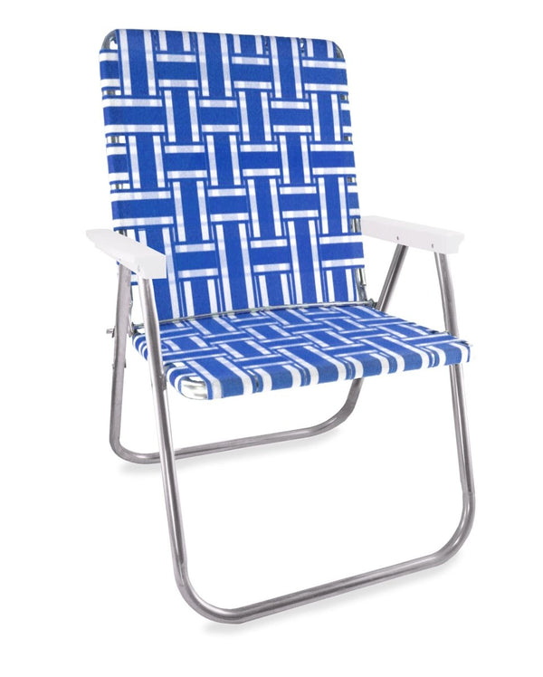Blue and White Stripe Magnum Chair - The California Beach Co.