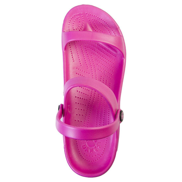 Women's 3-Strap Sandals - Hot Pink - The California Beach Co.