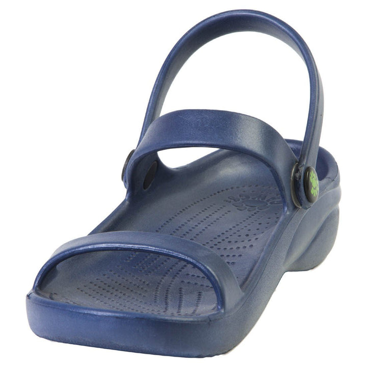 Women's 3-Strap Sandals - Navy - The California Beach Co.