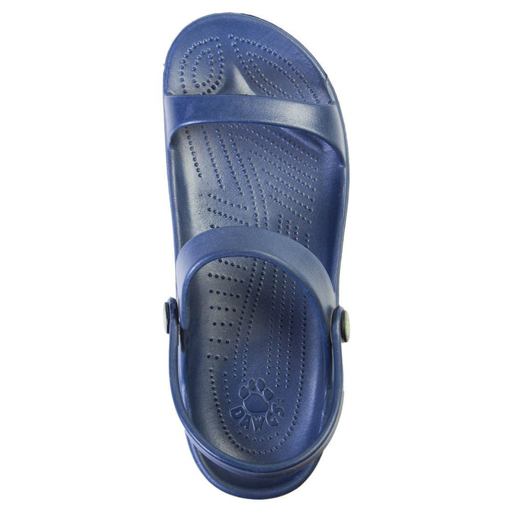 Women's 3-Strap Sandals - Navy - The California Beach Co.