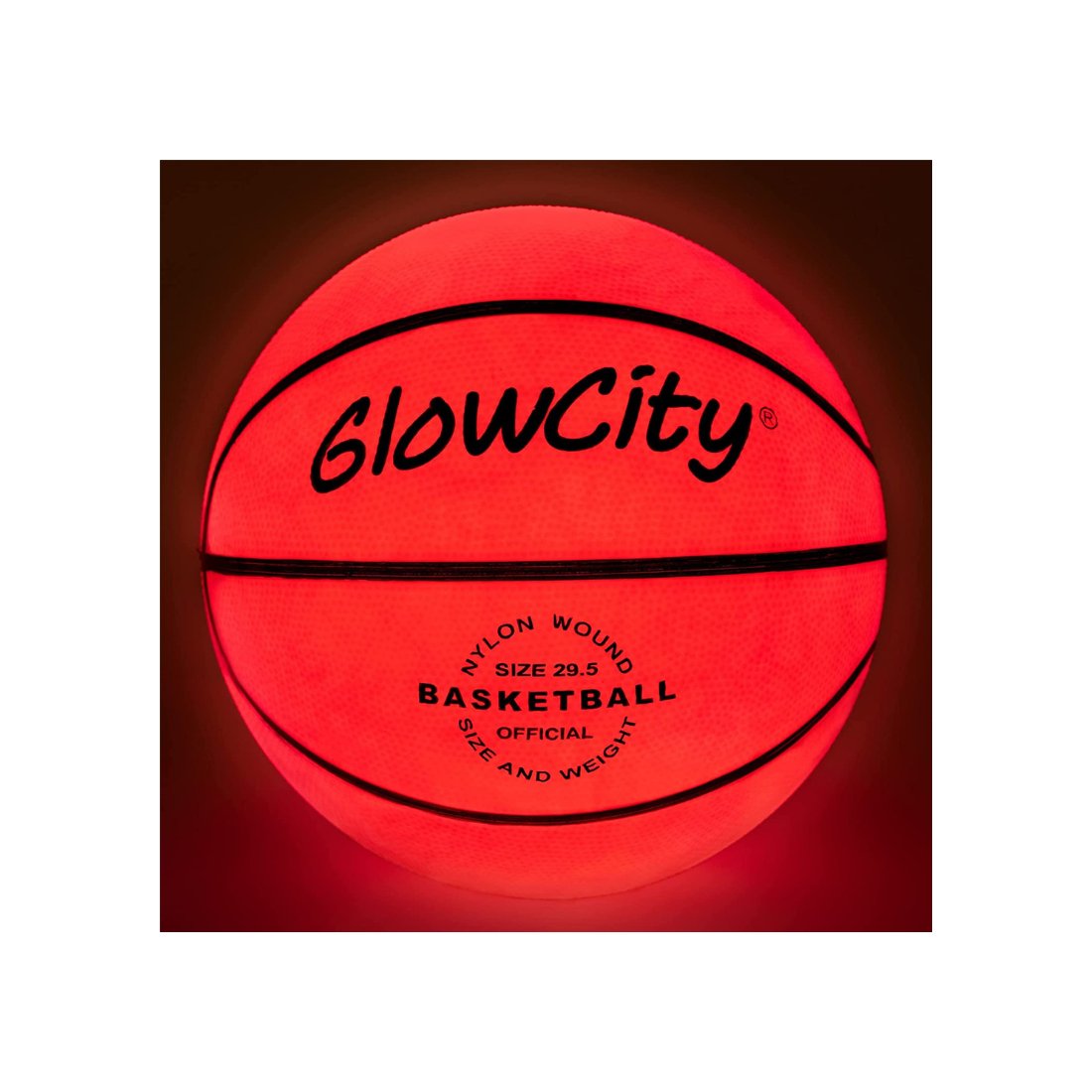 GlowCity Glow in The Dark Basketball - The California Beach Co.