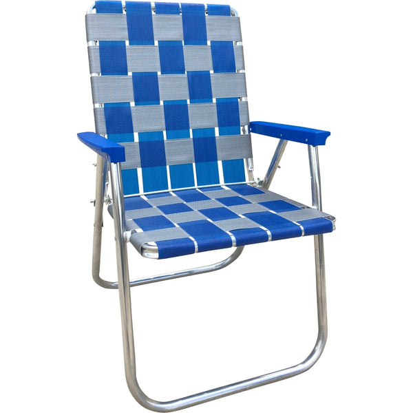 Blue & Silver Classic Chair - The California Beach Co.
