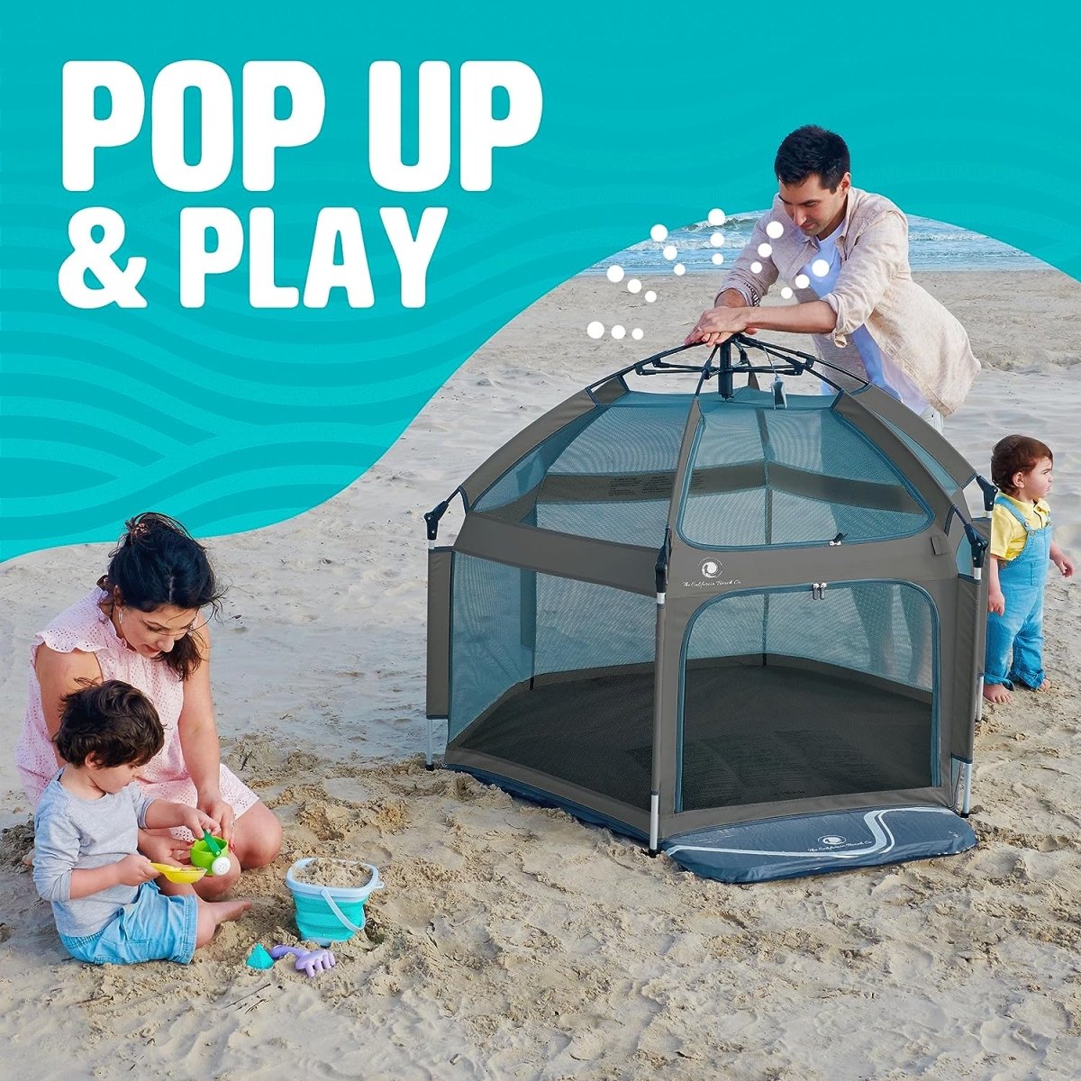 Pop 'N Go™ Playpen | Kids Pop-Up Tent | California Beach Co.