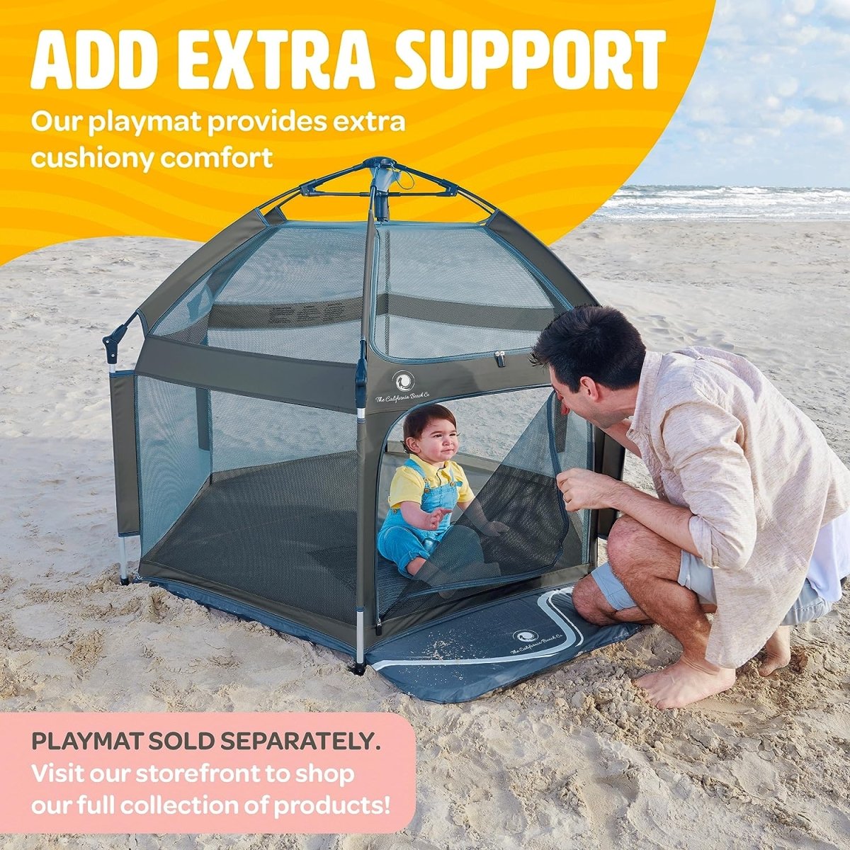 \'N Beach Playpen Tent | California Pop-Up Go™ Pop Kids |